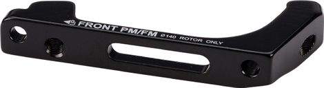 Elvedes FM/PM Remadapter 140mm Voor Zwart