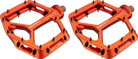 Race Face Atlas Flat Pedals Orange