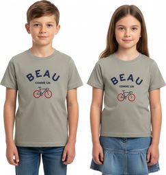 Rubb'r Beau Grijs Korte Mouw T-shirt Kind