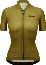 Santini Glory Day Korte Mouw Jersey Groen