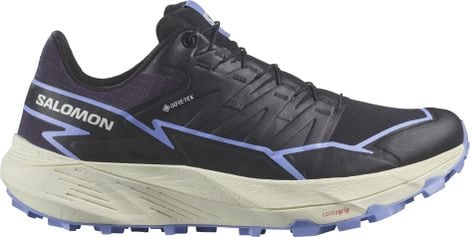Women's Trail Running Shoes Salomon Thundercross GTX Black Blue