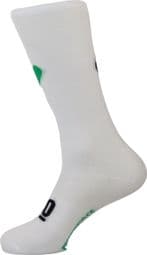 Chaussettes de cyclisme hautes blanches unisexes pour l'été Pokerface Pro