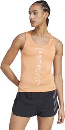 Camiseta de tirantes adidas Terrex Xperior Naranja para mujer