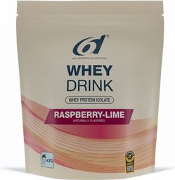 Boisson protéinée 6D Whey Drink Framboise-Citron Vert 480 g