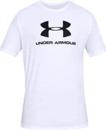 Under Armour Sportstyle Logo Tee 1329590-100 Homme t-shirt Blanc