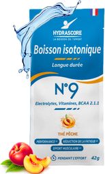 Boisson Isotonique Hydrascore N°9 - Thé Pêche - 42 g