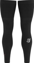 Manchon de Compression Compressport Full Legs Noir Unisex