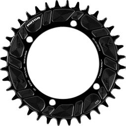 Plateau Rotor Round Rings MTB BCD 100x4 10/11/12 Vitesses Noir