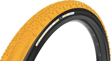 Panaracer GravelKing X1 Limited Color Edition gravelband 700 mm Tubeless Ready Vouwen ZSG gravelcompound hielklem TuffTex Geel