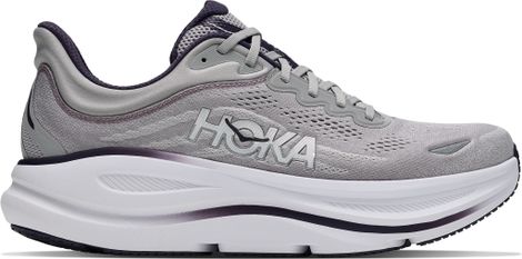 Hoka Bondi 9 Laufschuhe, grau, für Herren