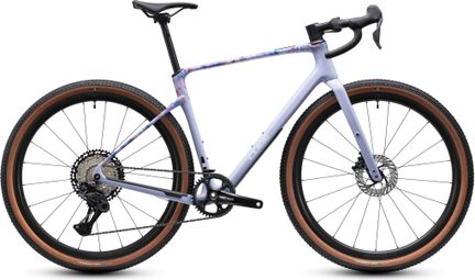 Bicicletta gravel Cube Nuroad C:62 EX Shimano GRX Di2 12V 700 mm viola Artline 2027