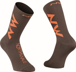 Northwave Extreme Air Socks Gray / Siena Gold