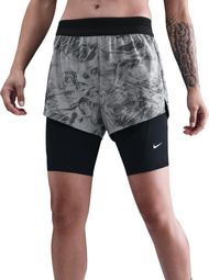 Nike Swift Silber Damen 2-in-1 Shorts