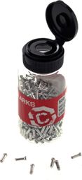 CLARKS Wire End Cover Silver (sold by 500)