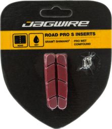 JAGWIRE Road Inserts PRO S Wet Red