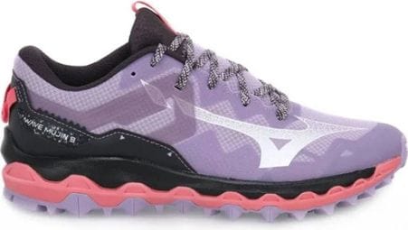 Women's Running Trail Shoes Mizuno Wave Mujin 9 Violet Pink