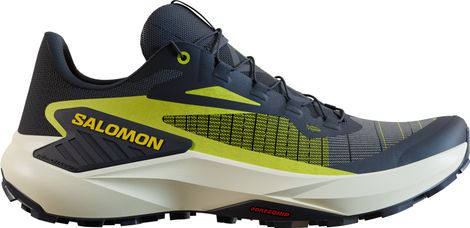 Salomon Genesis Trail Running Shoes Black Yellow