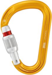 Schroefslot karabijnhaak Petzl Attache Jaune