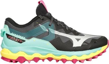 Mizuno Wave Mujin 9 Women's Trail Running Shoes Black Multi-color