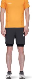 Pantalones cortos 2 en 1 Mammut Aenergy TR Negro Hombre