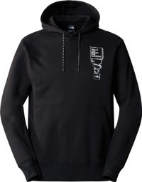The North Face Outdoor Graphic Hoodie Schwarz
