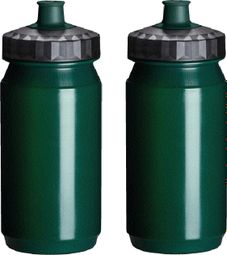 Gourde 2 x 550 ml verte et noire