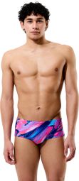 Maillot de Bain Speedo Club Training Printed Brief Bleu/Rose Homme
