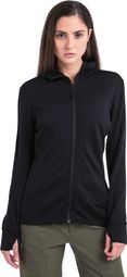 Kapuzenjacke <p>für</p>Damen Icebreaker Merino 260 Quantum Schwarz