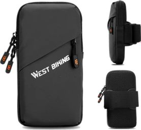 Brassard de Sport pour smartphone Running Fitness - noir
