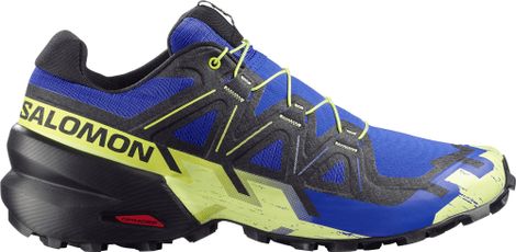 Salomon Speedcross 6 Trailschoenen Blauw/Geel Heren