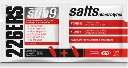 Complément alimentaire 226ers SUB-9 Salts Electrolytes 2 unités