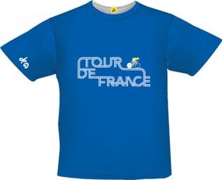 Blauw Tour de France T-Shirt