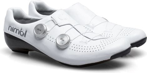 Nimbl Ultimate Glide Road Shoes Wit/Zilver