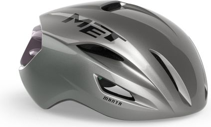 Straßenhelm MET Manta Mips Brillantgrau