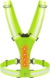 Gilet de sécurité LED haute visibilité – 360° réfléchissant