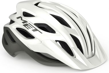 Casco MET Veleno Bianco Grigio Opaco