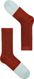 Par de calcetines rojo ladrillo MAAP Division Sock