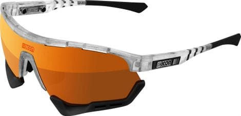 Scicon Sports Aerotech SCN PP XL Lunettes De Soleil De Performance Sportive (Scnpp Multimireur Bronze/Matt Gelé)