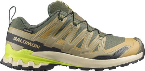 Salomon XA Pro 3D v9 GTX Trailschoenen voor heren, kaki