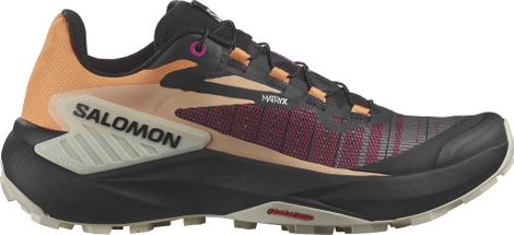 Salomon Genesis Trail Shoes Black Coral Women's
