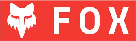 Sticker Fox Corporate Logo 7.5 cm Red