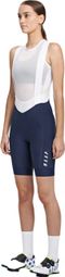 Pantalón corto mujer MAAP Team Bib Evo Azul / Blanco