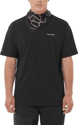 Salomon Wild Rays Graphic T-shirt voor heren, zwart