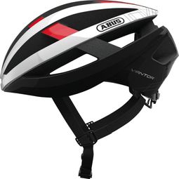 Casque Abus Viantor Blanc Rouge