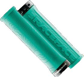 RACE FACE Paire de  Grips HALF NELSON Turquoise