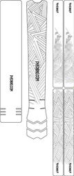 Kit de Protection Cadre Dyedbro Frame Stay Free Noir