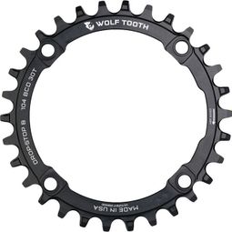 Plateau Wolf Tooth 104 BCD Drop-Stop B 9/10/11/12 Vitesses Noir