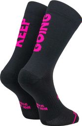 Chaussettes Sporcks Keep Going Noir 