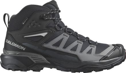 Calzado de senderismo salomon x ultra 360 mid gtx negro gris