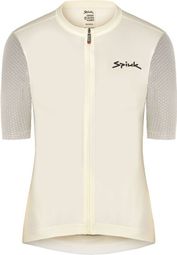 Maillot Manches Courtes Femme Spiuk Anatomic Blanc